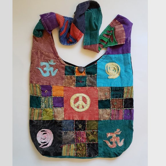 Cute Fabric bohemian bag, NWOT. - Picture 3 of 14